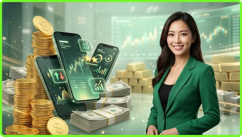 Kèo tài xỉu i9bet - minh họa trận đấu bóng đá với biểu tượng tài xỉu và thiết bị cá cược