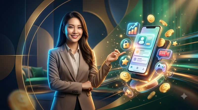 Nền tảng i9bet với điện thoại và chip vàng